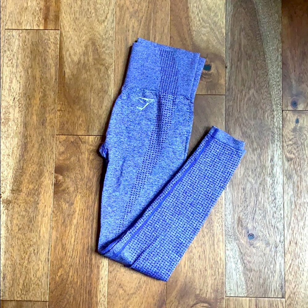 Gymshark Vital Seamless Leggings - Indigo Marl XS